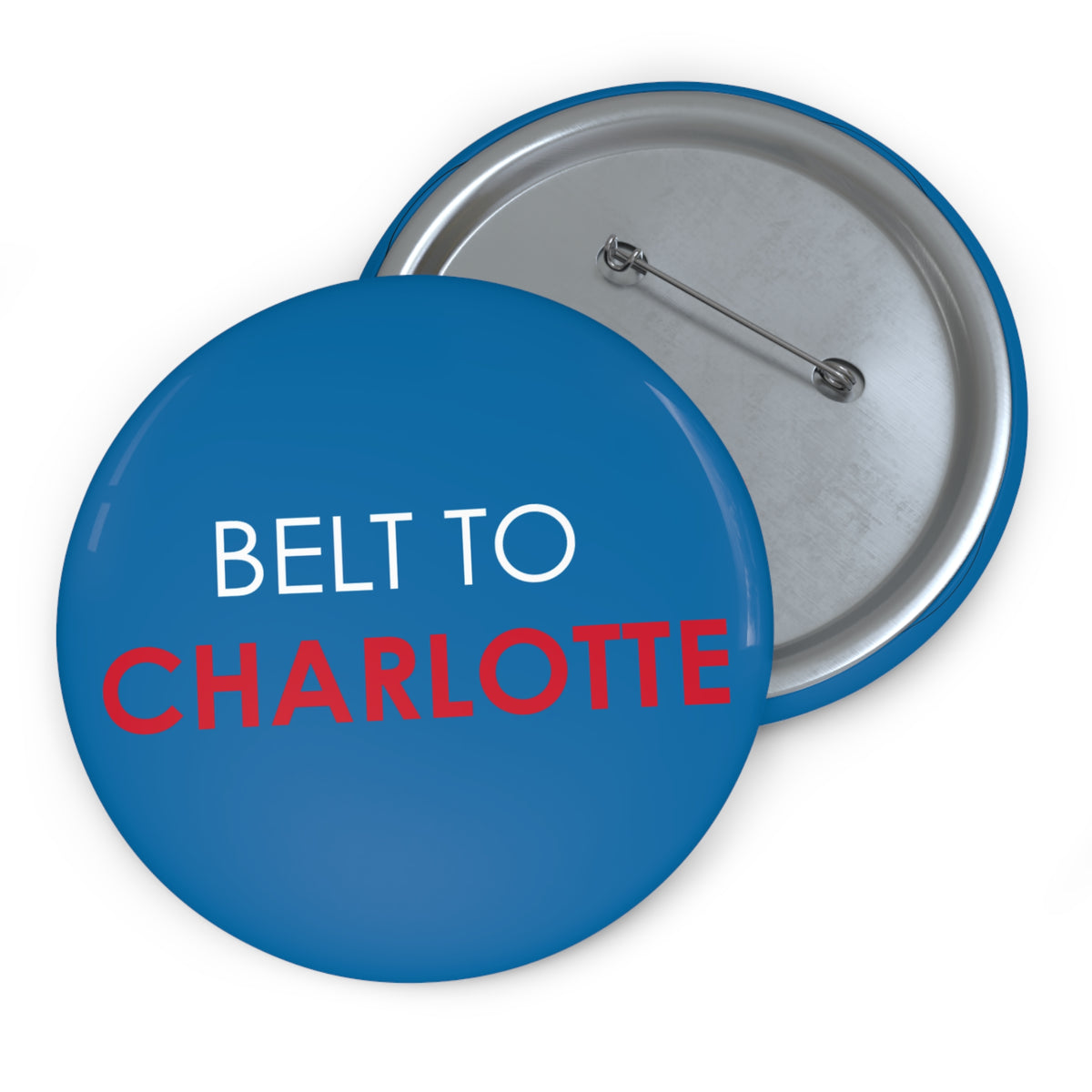 Belt to Charlotte Button Pin