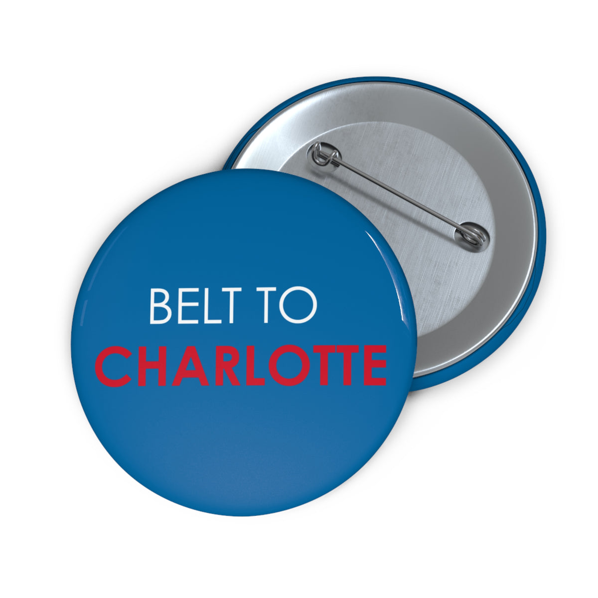 Belt to Charlotte Button Pin