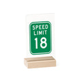The 18 Desk Sign