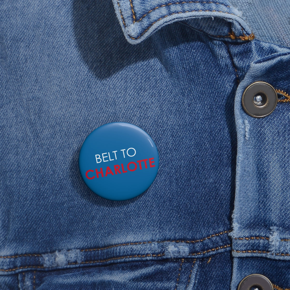 Belt to Charlotte Button Pin