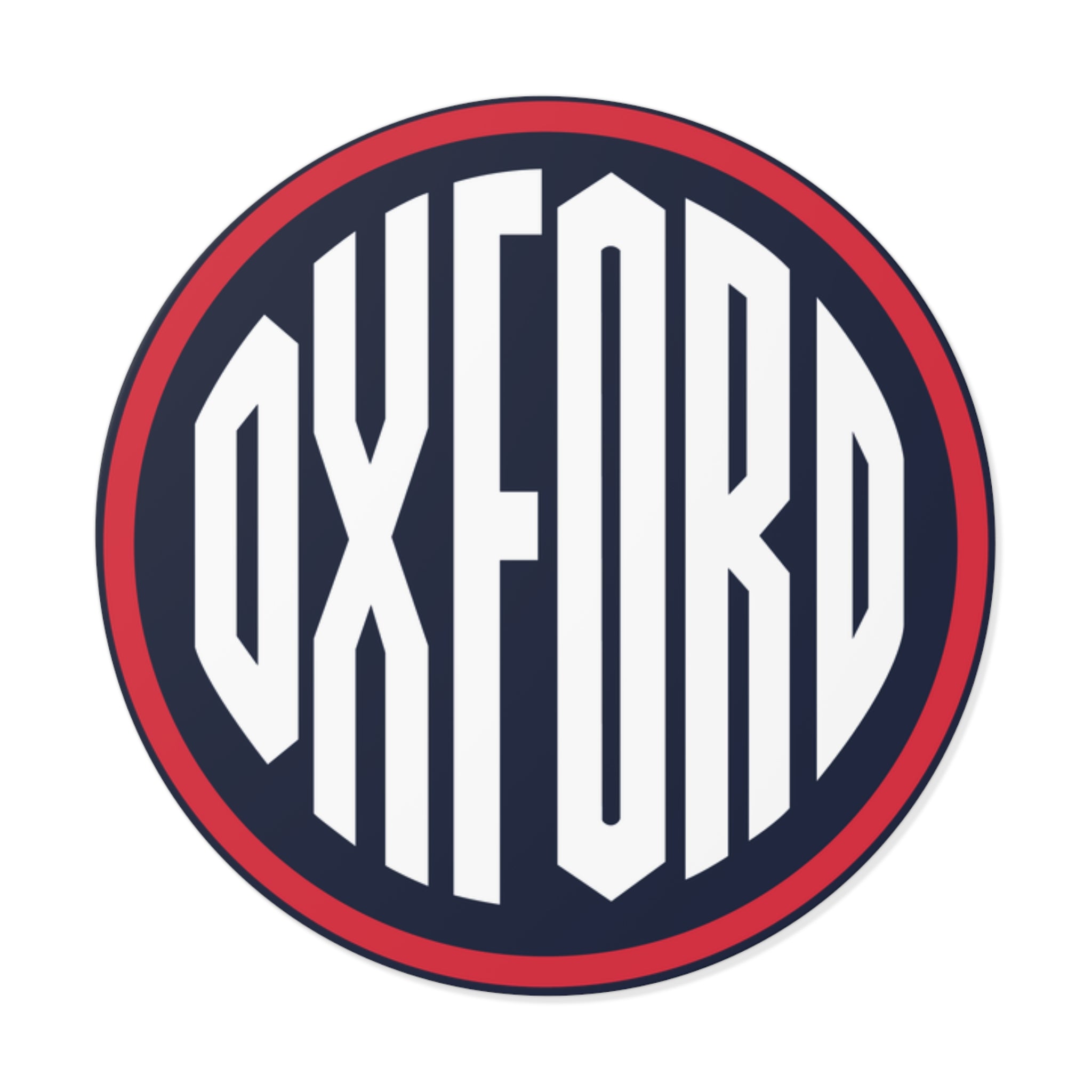 Oxford Badge Sticker
